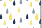 Preview: Regenjacke Tropfen - Transparent